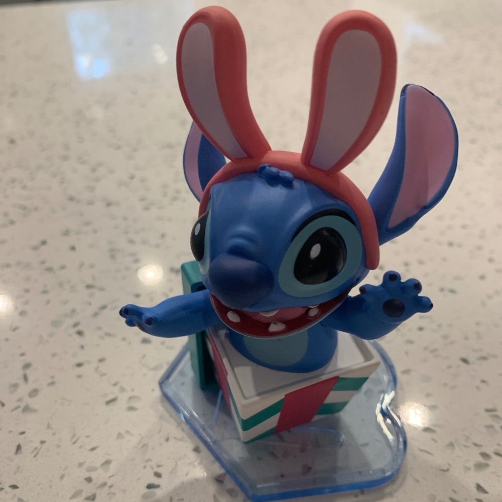 BRAND NEW NEVER USED - Disney Bunny Stitch x Miniso collectible mini figurine